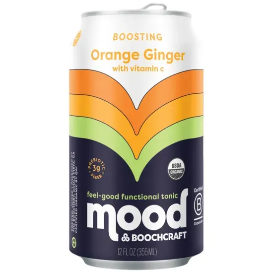 Boochcraft Boosting Orange Ginger (Can Pour 12oz)