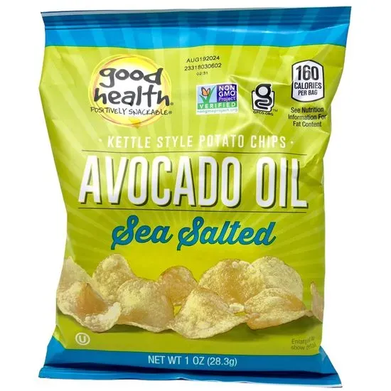 Avocado Oil Potato Chips SEA SALT