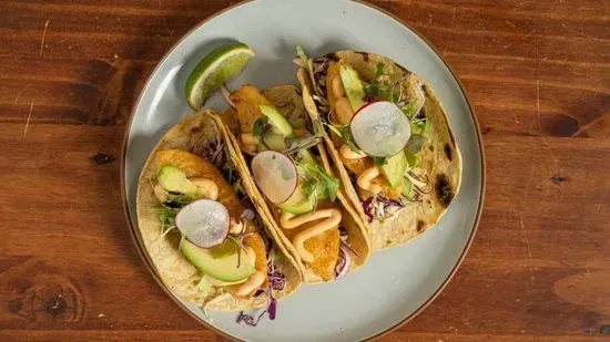 OKC Vegan "Fysh" tacos