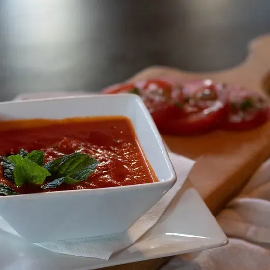 TOMATO BASIL SOUP* or SOUP OF THE DAY