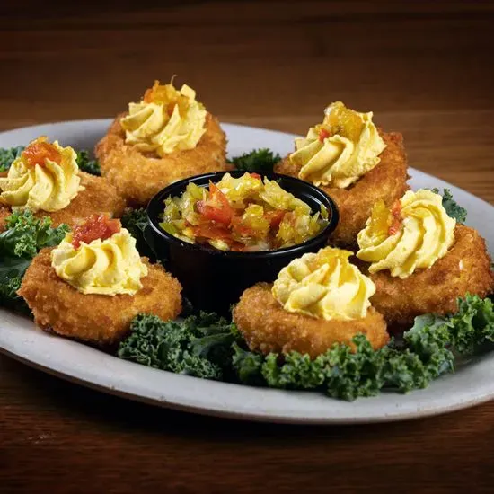 Deep Fried Deviled Eggs