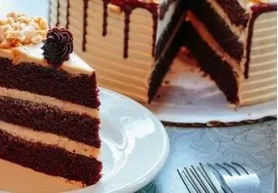 Chocolate Peanut Butter Layer Cake