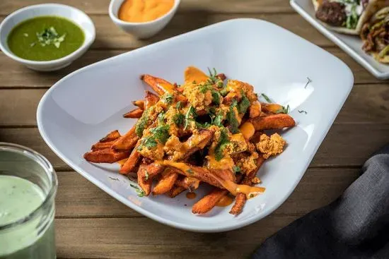 Messy Sweet Potato Fries