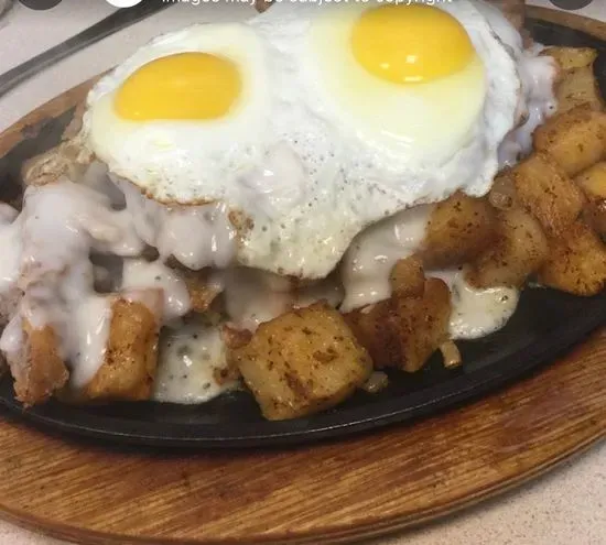 Chicken Fried Steak Skillet