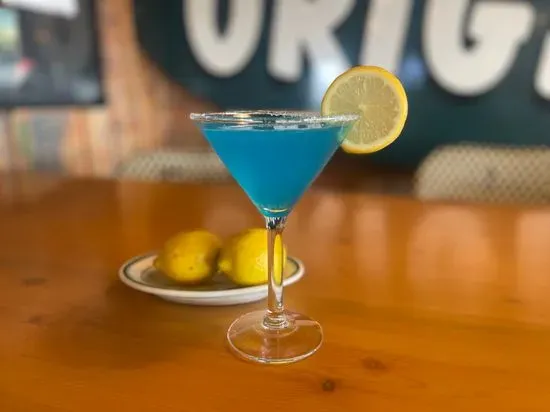 Blue Rasberry Lemon Drop Martini