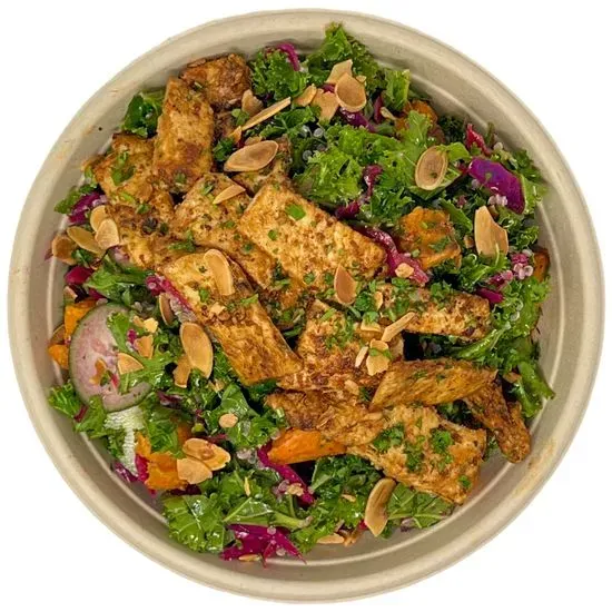 Grilled Chicken Kale Salad