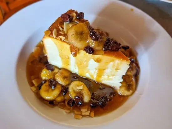 Banana Foster w/ Cheesecake