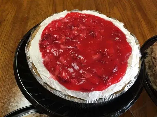 Fresh Strawberry Cream Pie