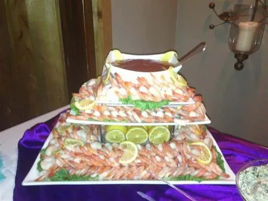 Cooked Shrimp Platter