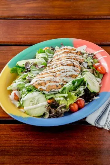 Grilled Salmon Salad