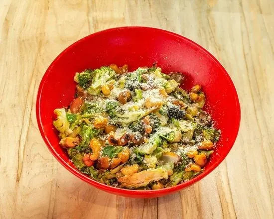 Small Brussels and Broccoli Salad