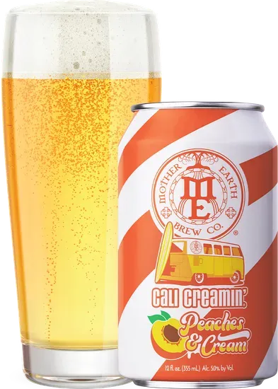 Cali Creamin' - Peaches & Cream: [5.0%, 18 IBU]