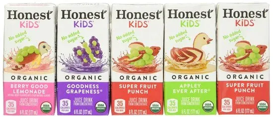 Honest Kids Juice Boxes