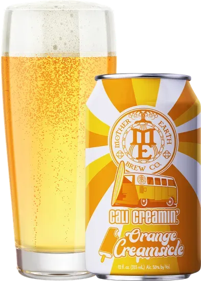 Cali Creamin' Creamsicle - Orange Vanilla Cream Ale [5.0%, 18 IBU]