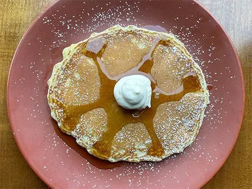 Buttermilk & Cream Cheese Pancakes