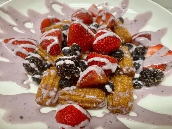 Berry Churro Bites