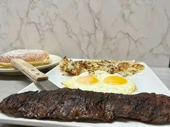 Skirt Steak and Eggs