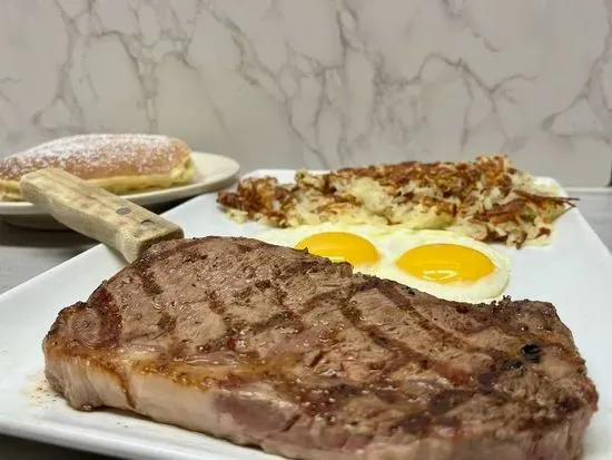 Ribeye Steak and Eggs