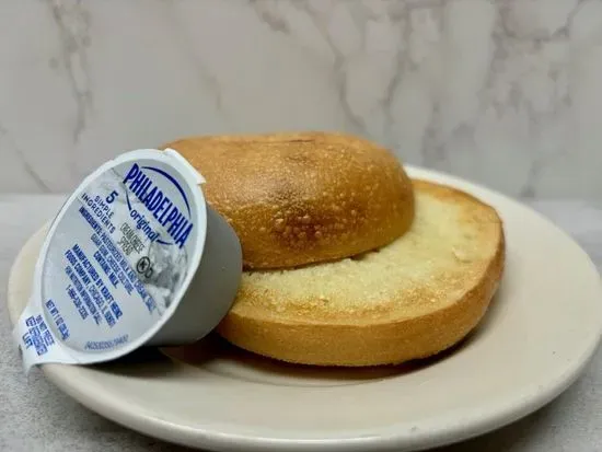 Side of Bagel with Cream Cheese