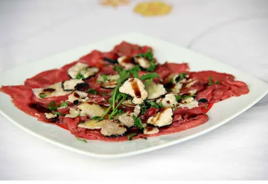 CARPACCIO DI FILETTO AL TARTUFO BIANCO