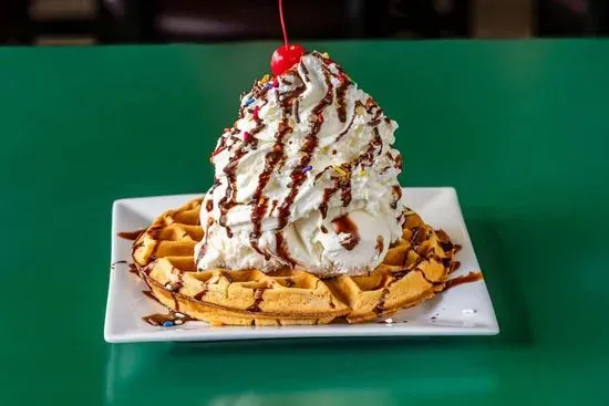 Waffle A La Mode