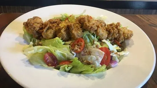 Fried Oyster Salad