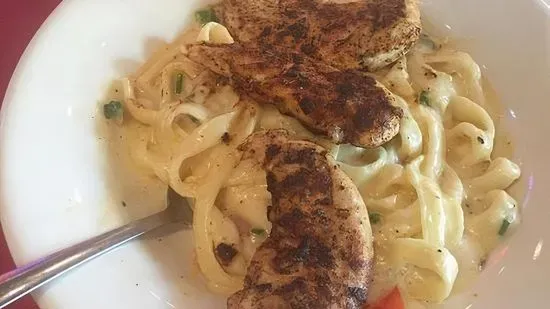 Blackened Chicken Alfredo