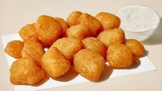 Fried White Cheddar Bites