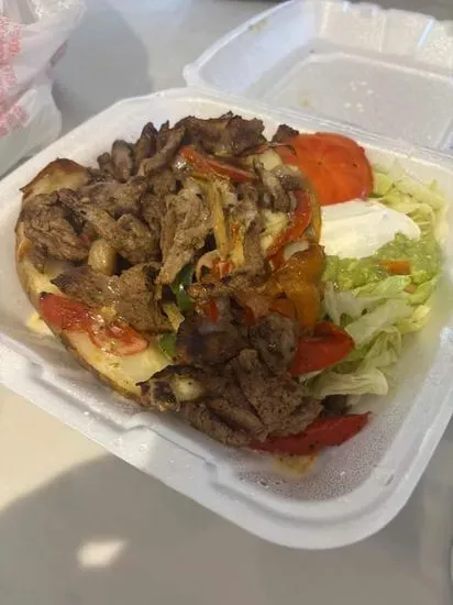 Fajita Baked Potato