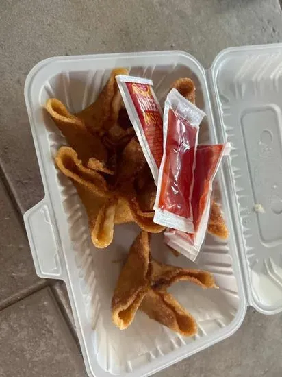A9. Cream Cheese Fired Wontons / Hoành Thành Chiến