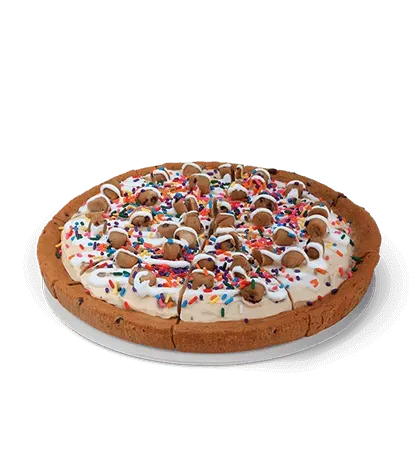 Chocolate Chip Cookie Dough Polar Pizza