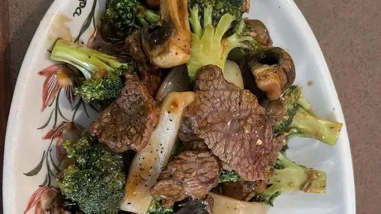 Broccoli & Mushroom Beef