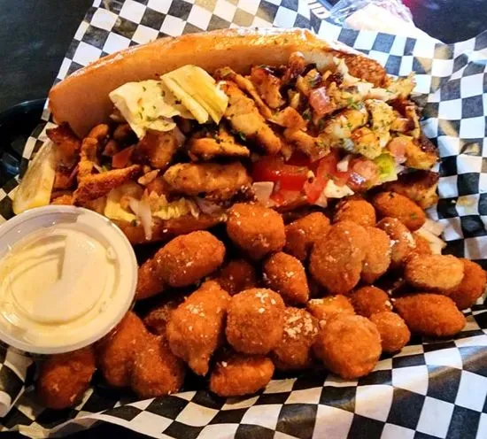 Shrimp Po'Boy Sandwich