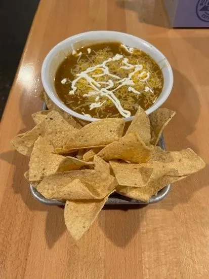 BOWL GREEN CHILE (CHIPS)