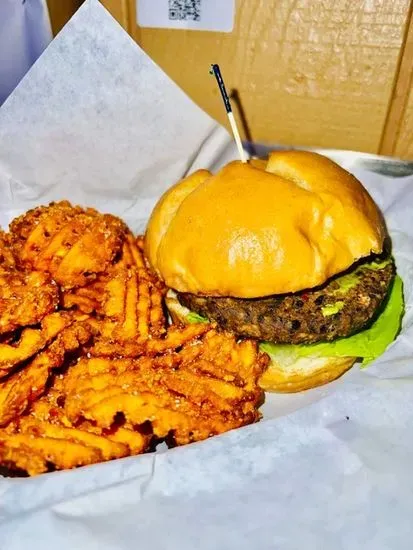 BLACK BEAN VEGGIE BURGER