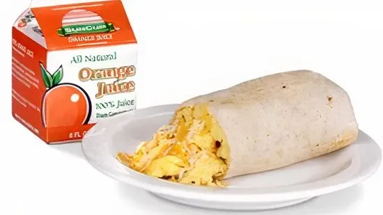 (Kids Egg and Cheese Burrito)