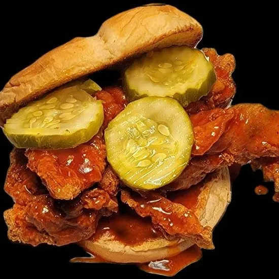 Crispy chicken sandwich