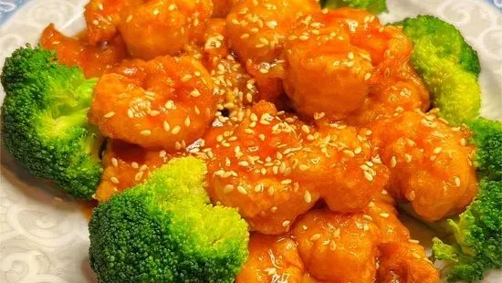 C7. Sesame Jumbo Shrimp