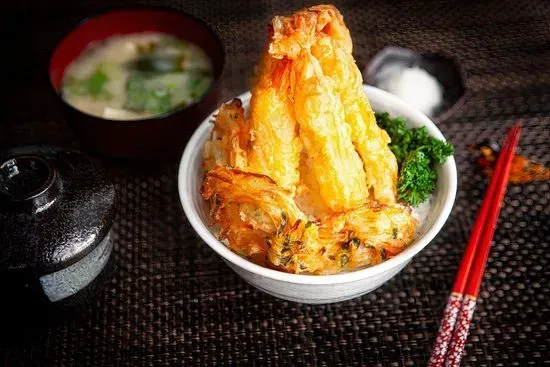 Shrimp Tempura Rice Bowl