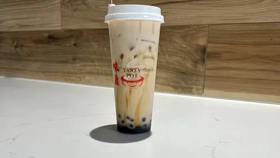 Tiger Pearl Milk with Boba