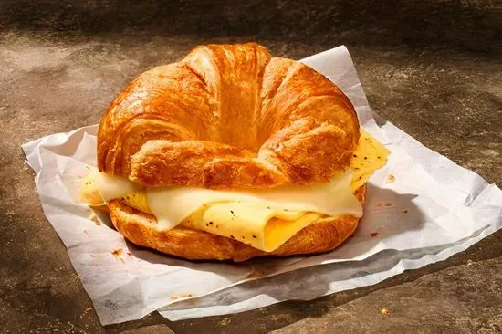 NEW Croissant Egg & Cheese Sandwich