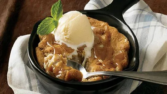 Salted Caramel Cookie Skillet**