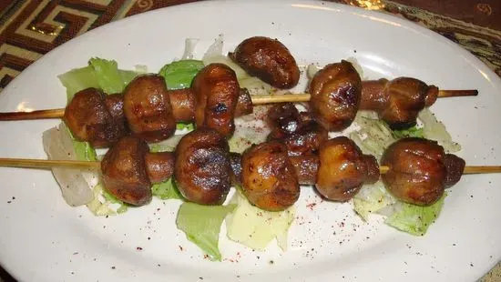 grilled mushrooms