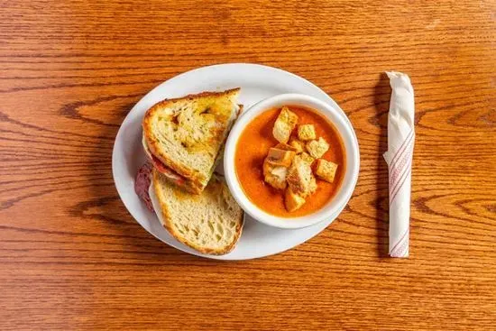 Grilled Cheese & Tomato Soup