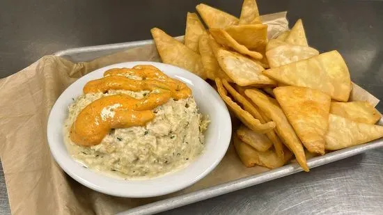 Chicken Salad Dip + Chips