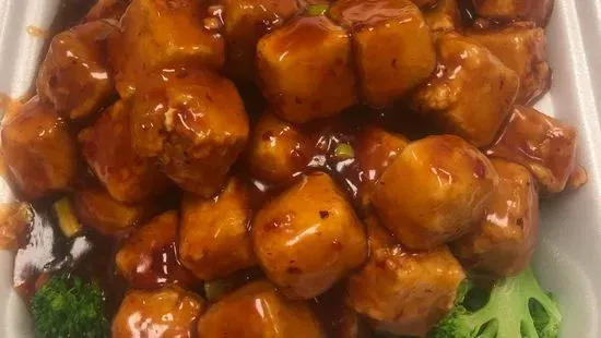 General Tso's Bean Curd