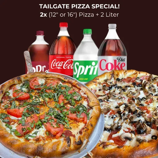 Tailgate Pizza Special