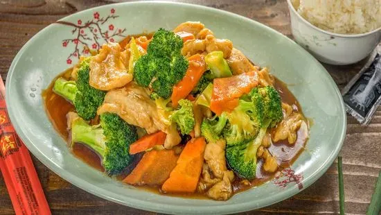 H3. Steamed Chicken with Broccoli水煮芥兰鸡