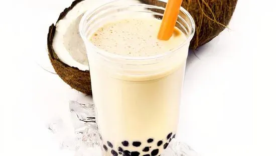 Coconut bubble milk tea (16oz)