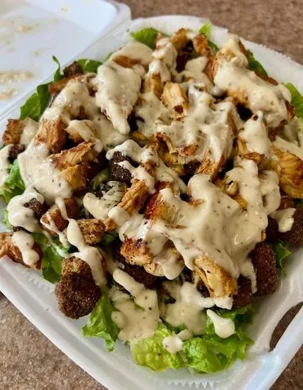 Grilled Caesar Salad